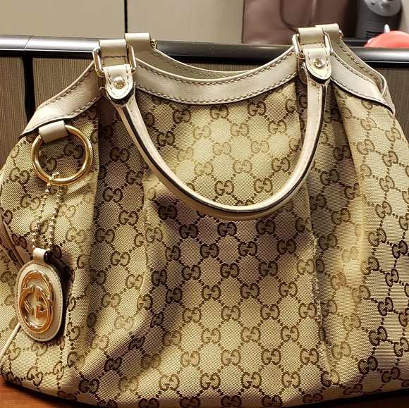 Gucci Handbags - Gucci Medium Bag Off-White/Beige